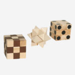 IQ sada - dřevěný hlavolam