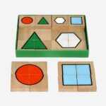 puzzle geometrické tvary