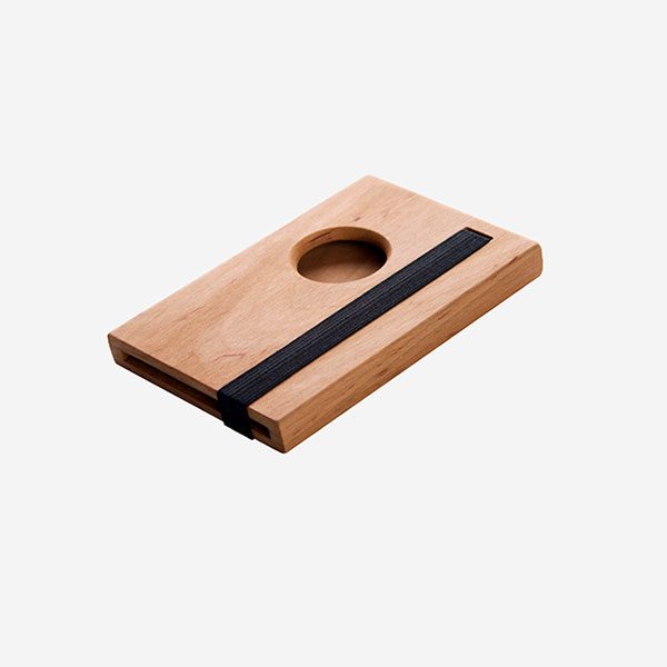 pouzdro na karty Cube - olse pouzdro na karty Cube -olše