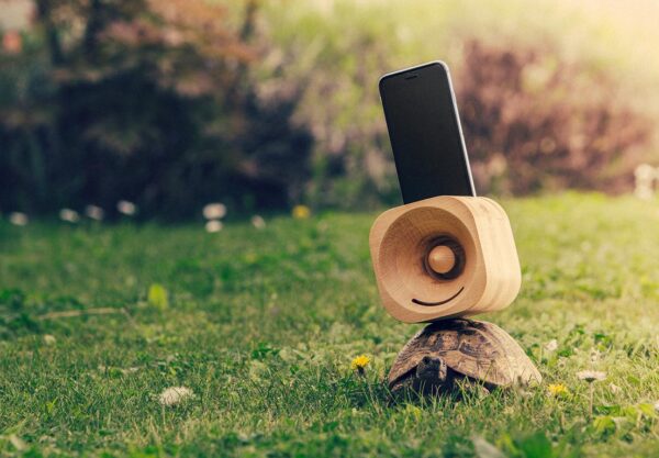 dřevěný reproduktor Trobla