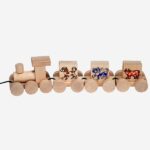 vláček s domácími zvířátky