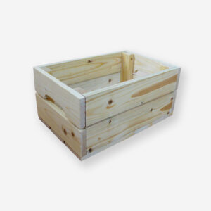 malá dřevěná bedýnka justwood