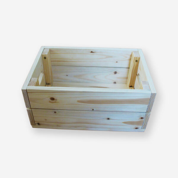 malá dřevěná bedýnka justwood