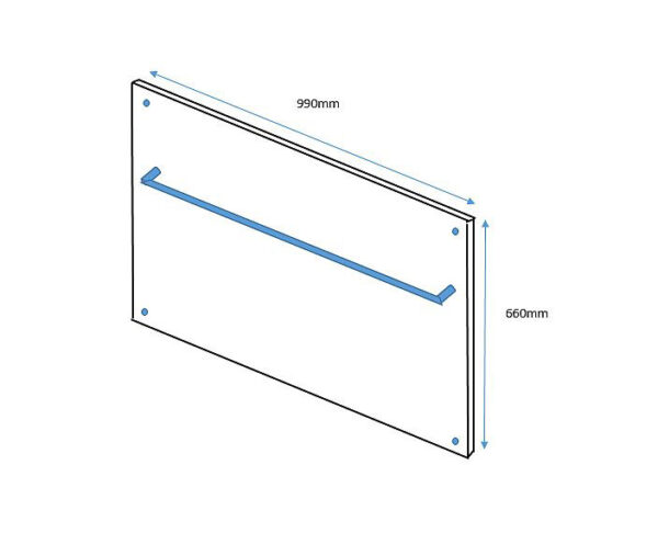 montessori zrcadlo na stěnu