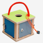 montessori box se zámky