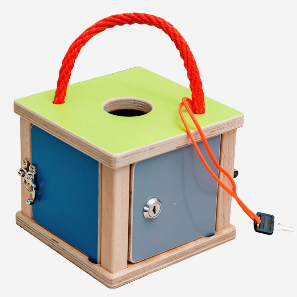 montessori box se zámky