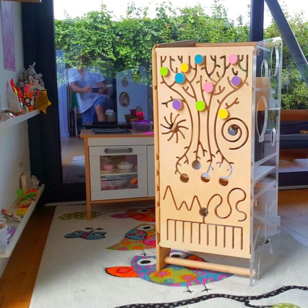 Strom života, montessori hlavolam pro učící věž