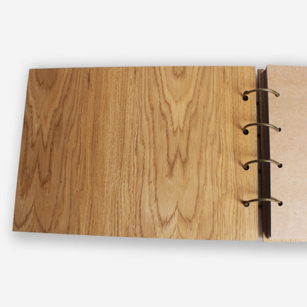 dřevěné fotoalbum na míru